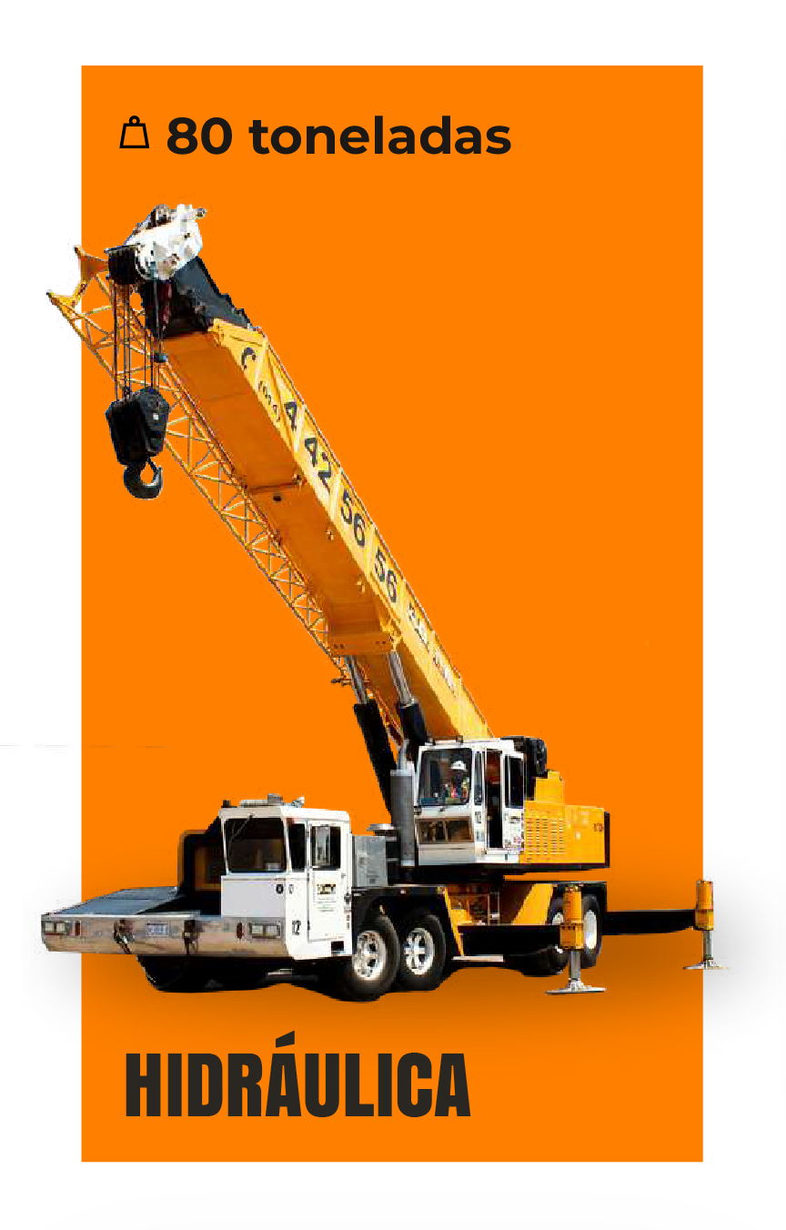 Grúa Hidráulica 80 Toneladas