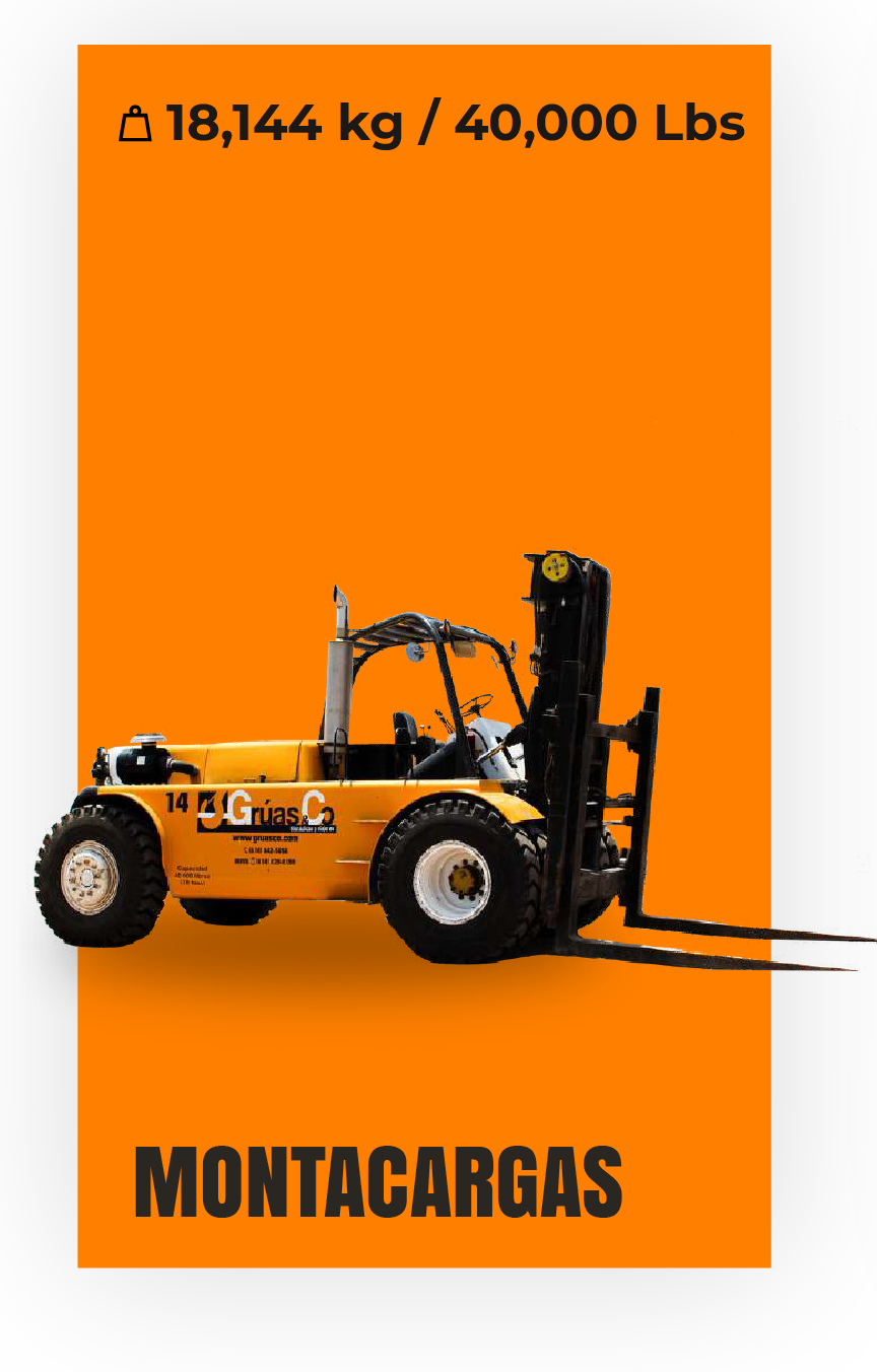 Montacargas 40,000 Libras