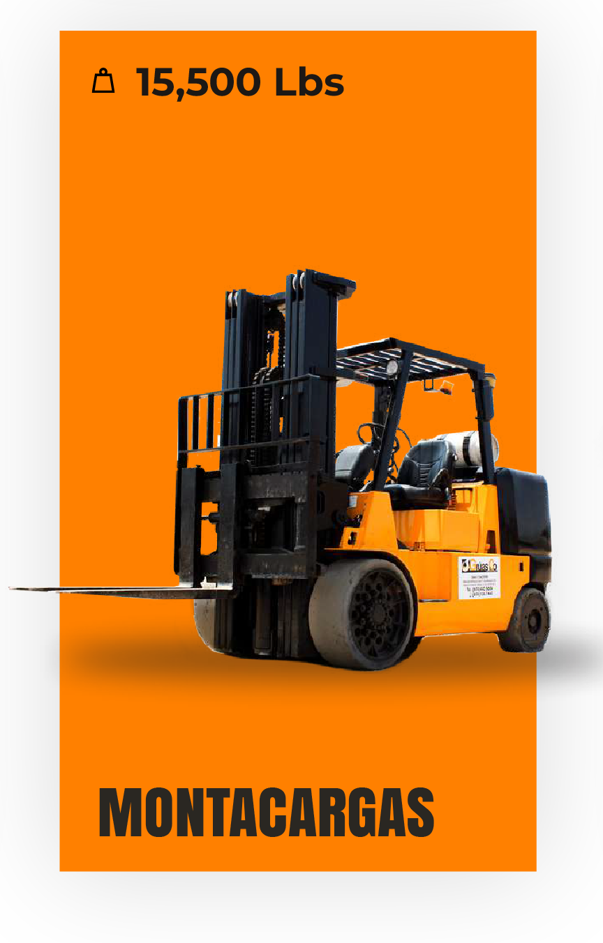 Montacargas 15,500 Libras
